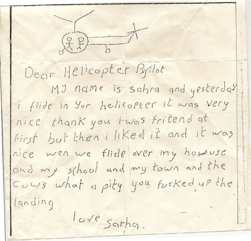 Childs Letter